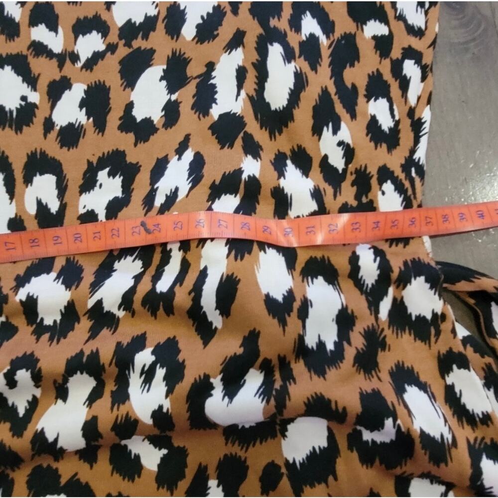 Diane Von Furstenberg Jeanne Silk Leopard Jersey Wrap Dress - Picture 13 of 16